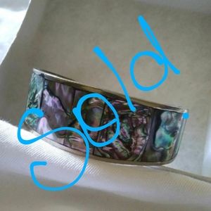 Vintage Abalone Cuff